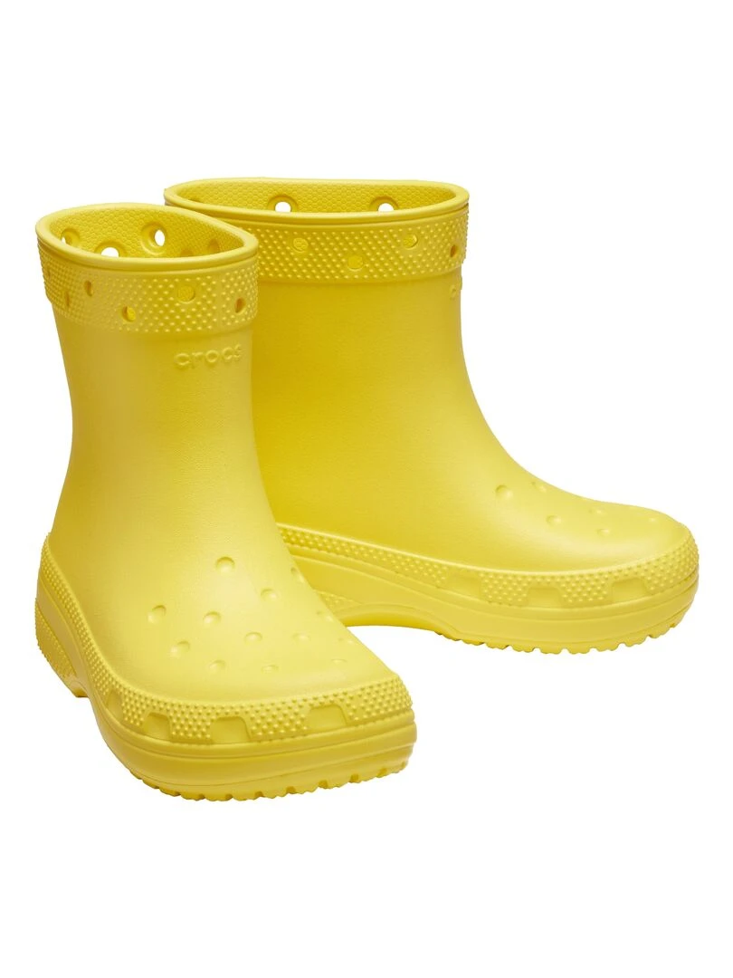 Bottes à Enfiler Crocs Enfant Junior Classic K   Jaune