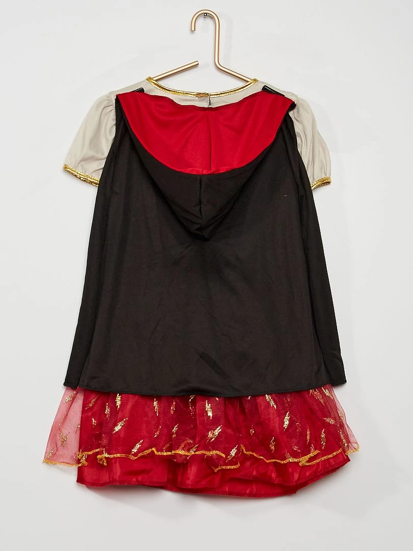 Déguisement 'Hermione' 'Harry Potter' rouge/noir