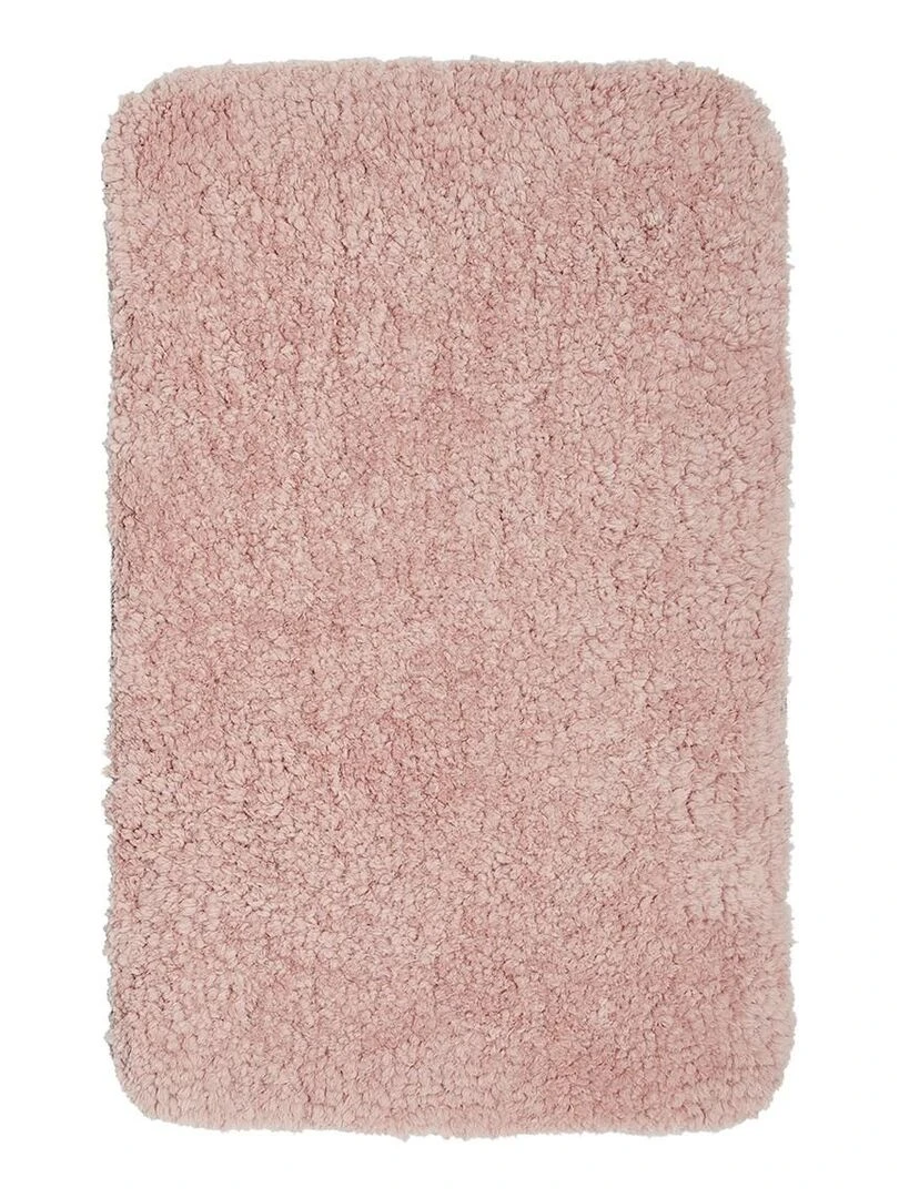 Tapis de bain tufté uni 'ESSENTIAL' 'TODAY' Rose
