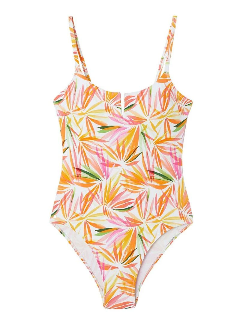 Maillot de bain 1 pièce BALI Camille Cerf & Pomm'Poire Blanc