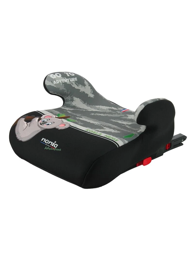 Nania – Rehausseur isofix ALPHIX 126 150 cm R129 i Size – De 8 à 12 ans – Fabrication Française Gris