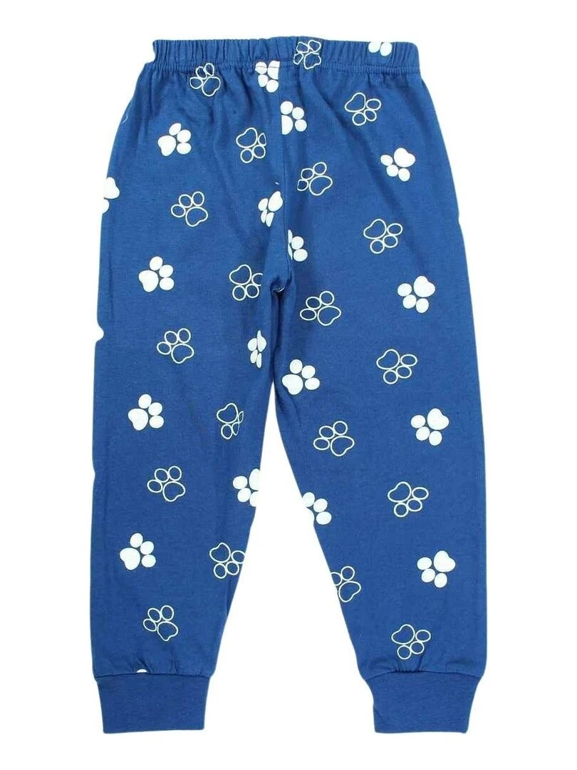 La Pat' Patrouille   Pyjama garçon imprimé La Pat' Patrouille en coton   Bleu marine