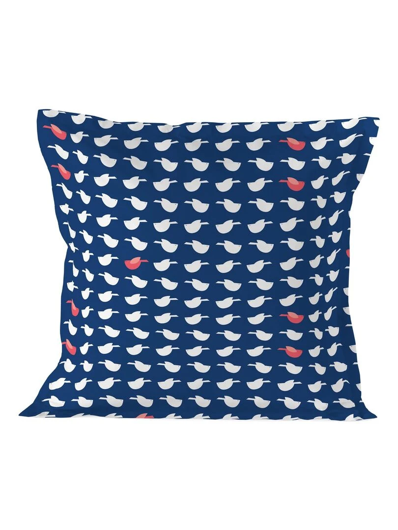 Taie d'oreiller Whale "Happyfriday" Blanc