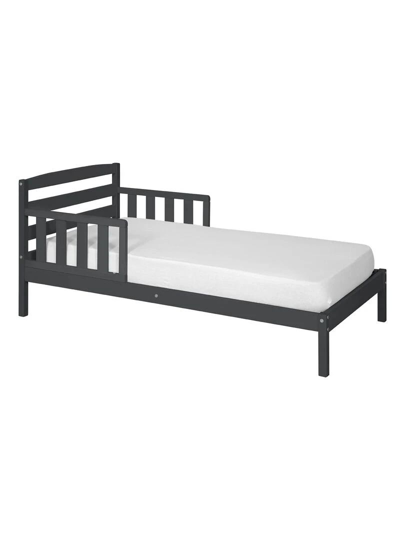 Lit enfant avec matelas Misuna AKITEN RETAIL Gris