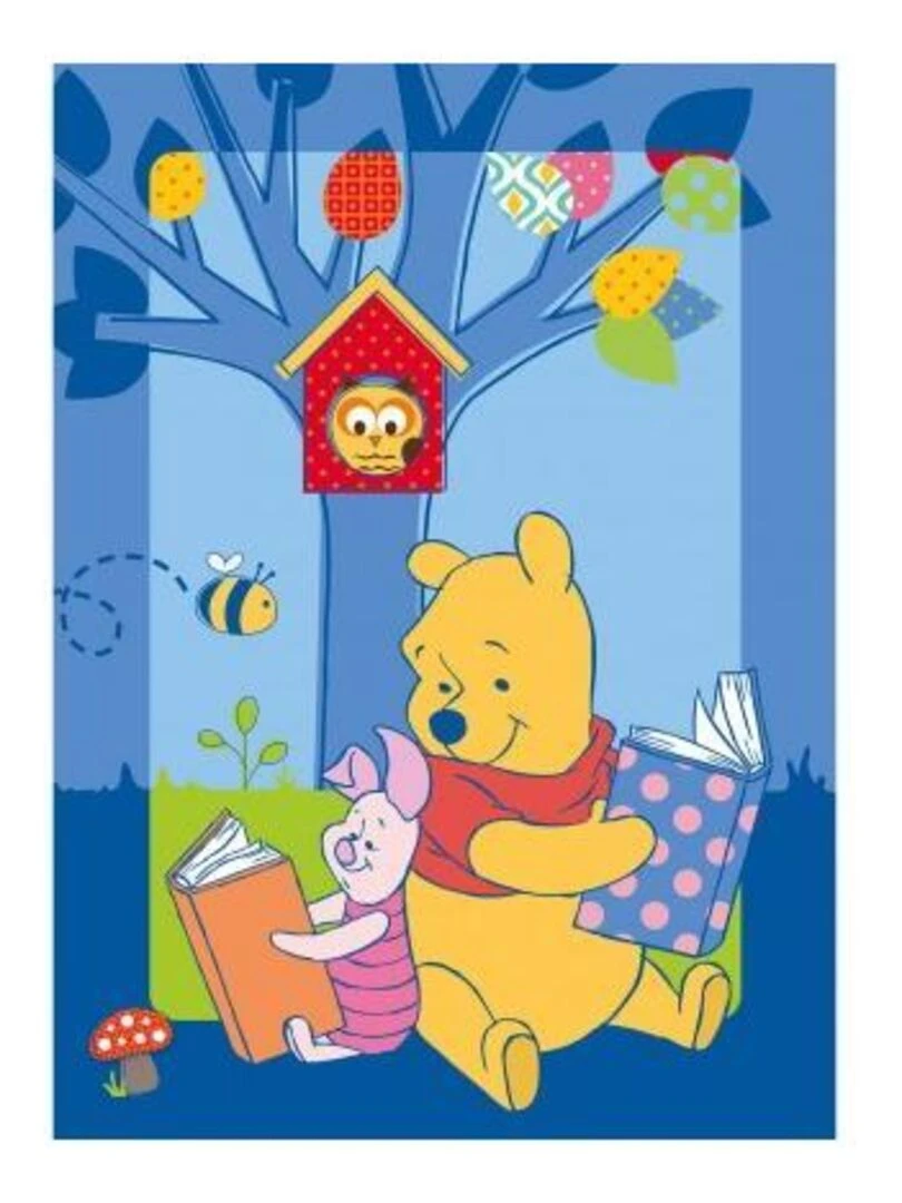 Tapis salon 95x133 cm WINNIE N Bleu