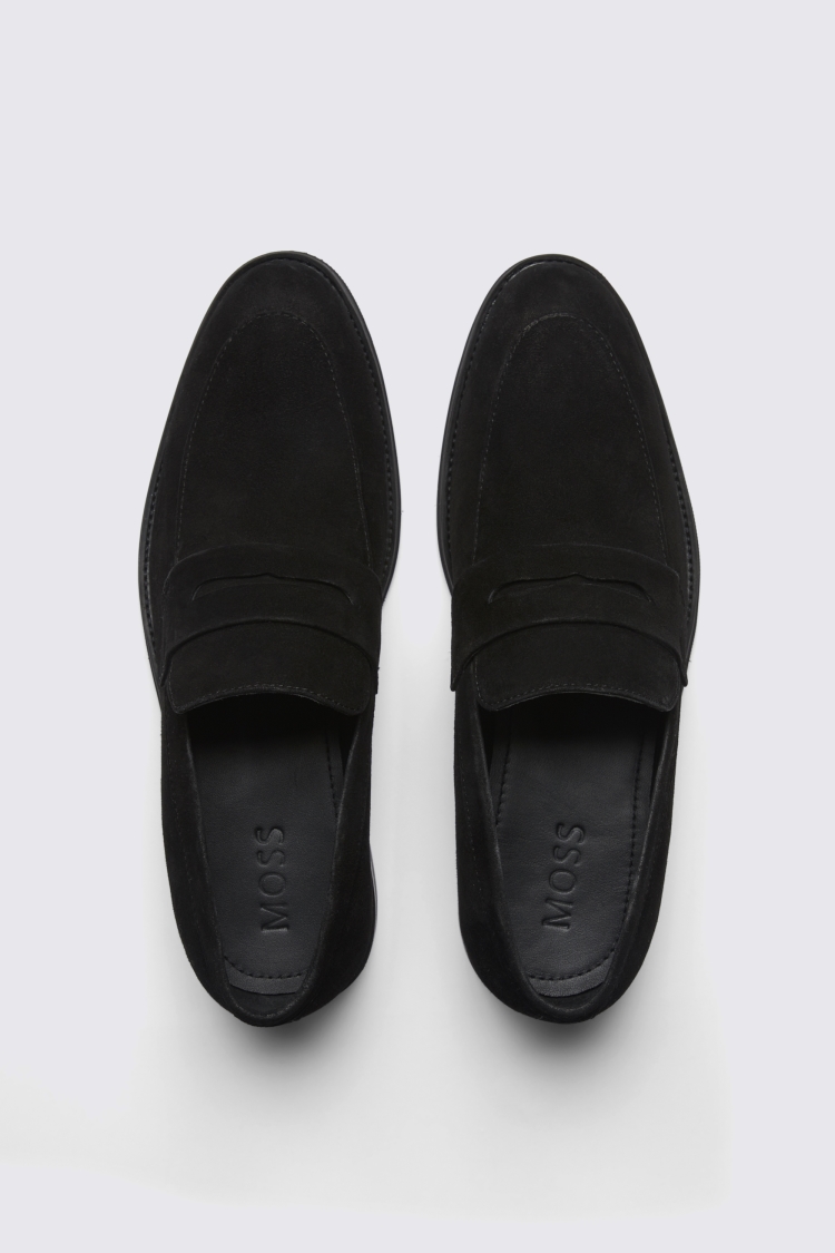Black Suede Loafers Buy Online at Moss