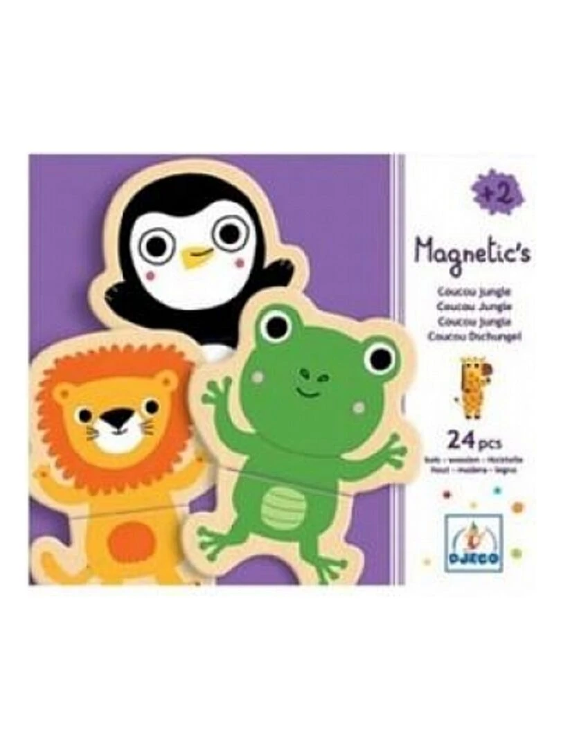 Magnetic S Coucou Jungle 24 Pieces N/A