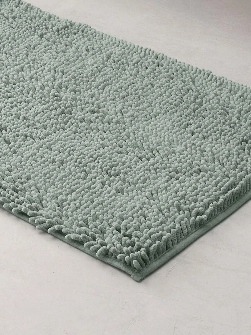 Tapis de bain mèche uni 'ESSENTIAL' 'TODAY'   Vert
