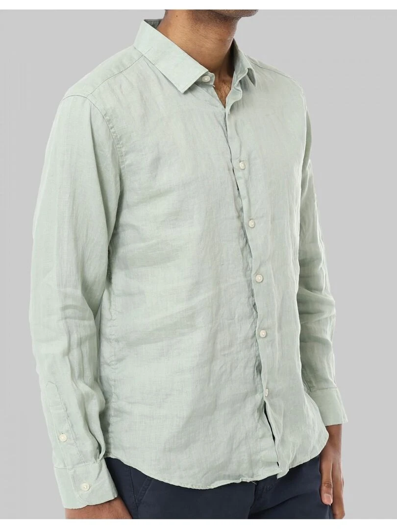 Chemise Lin Kebello Vert