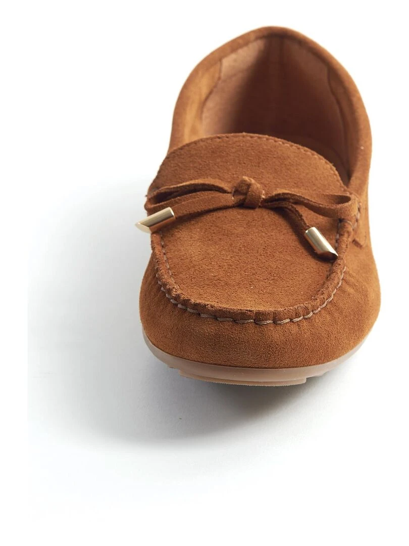 Mocassin   Modele Caroline   Camel