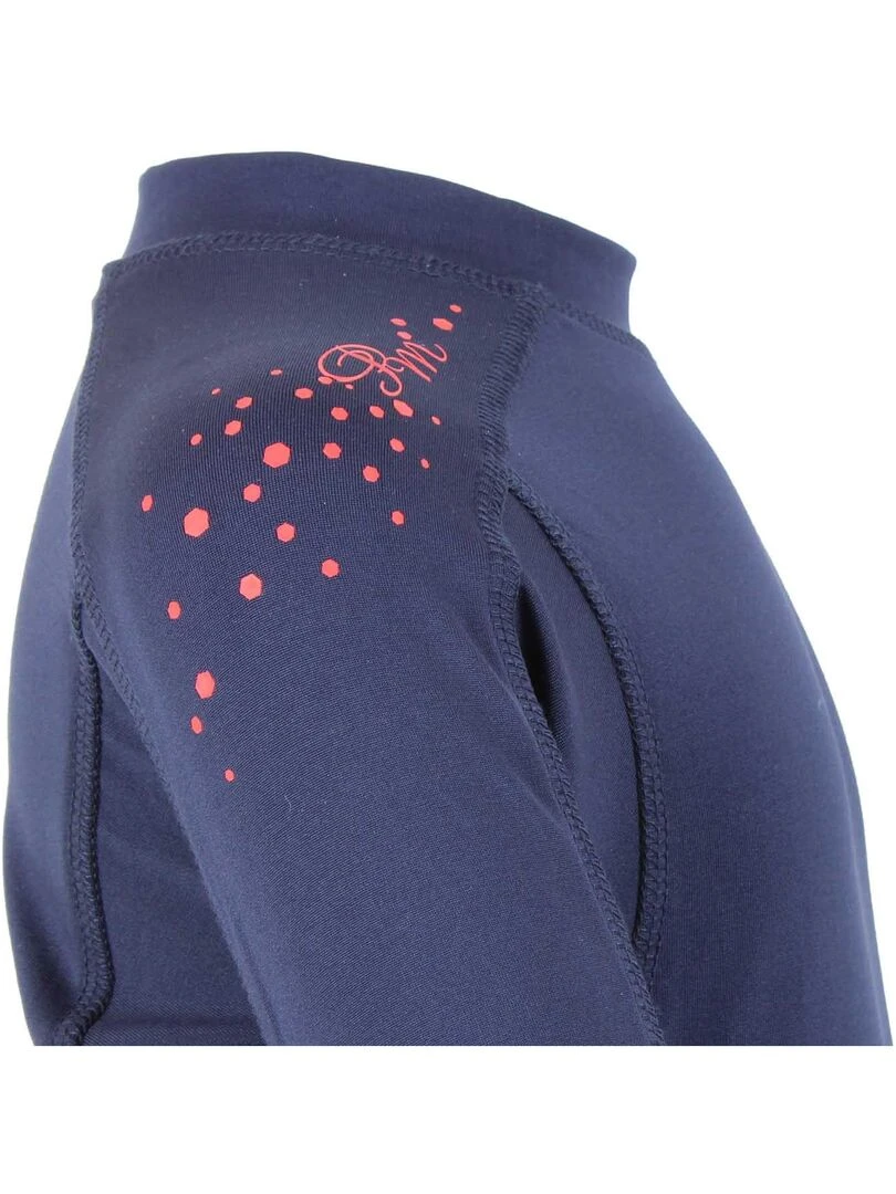 Top technique fille GANA   PEAK MOUNTAIN   Bleu marine