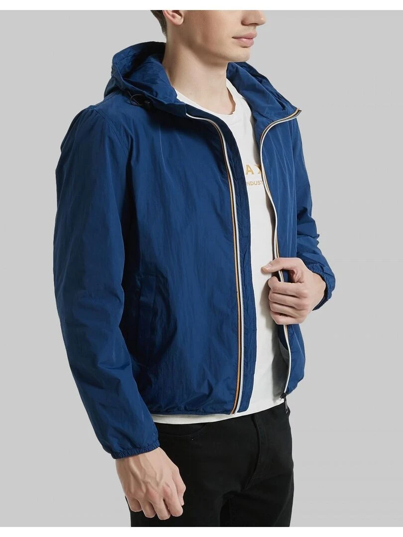 Blouson a Capuche Kebello   Bleu