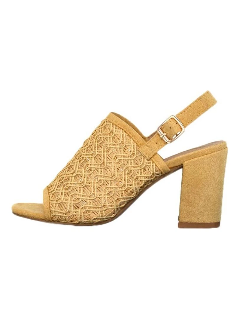 Sandales à talon Kebello   Beige