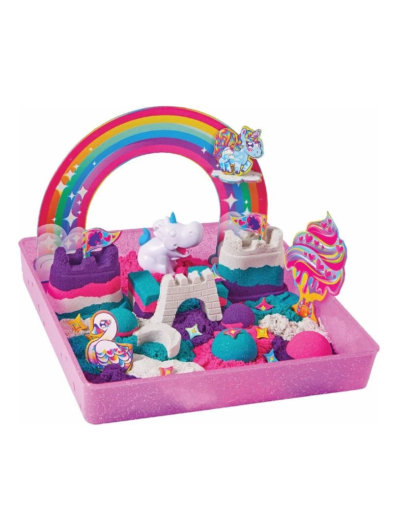 Sable cinétique Set de jeu Licorne arc en ciel N/A