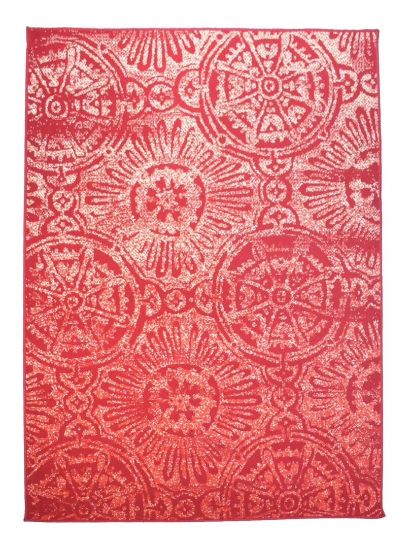 Tapis salon AF1 TRANBY OEKO TEX® Rouge