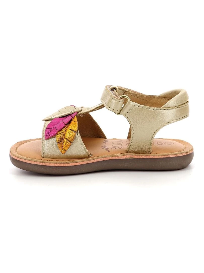 Sandales Cuir Cloleaf   Doré/or