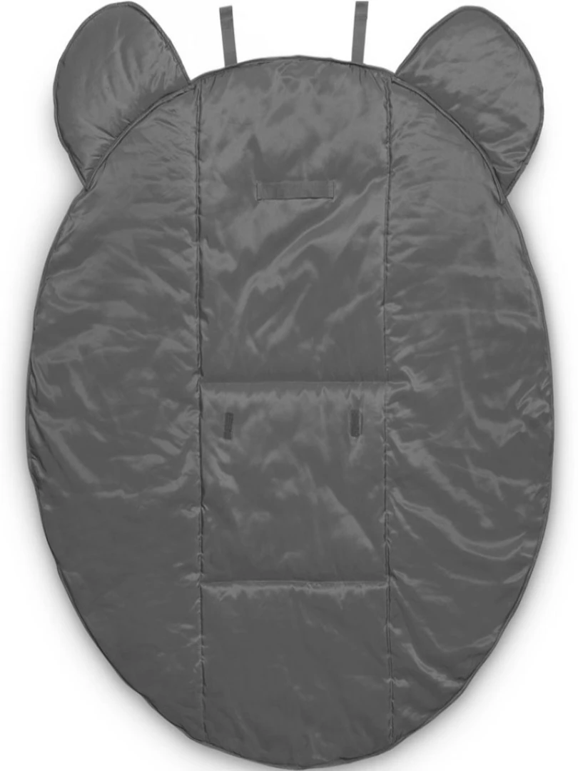 Tapis De Jeu Rond Storm Grey Gris (110 Cm) Gris