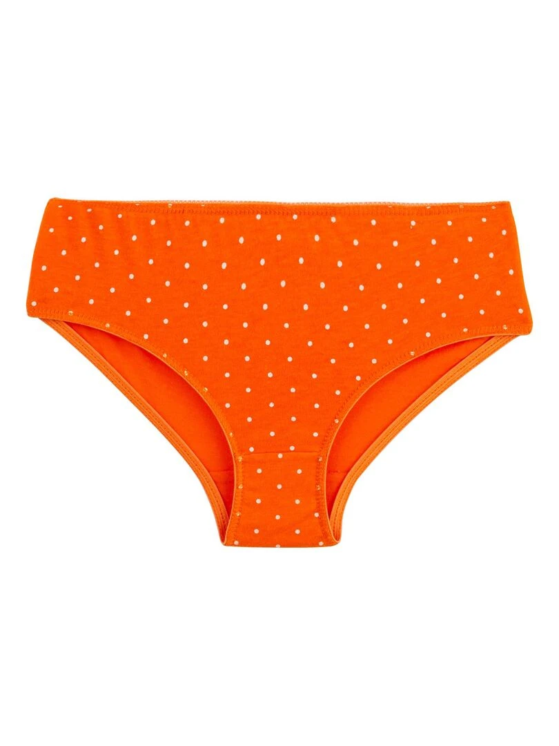 Lot de 3 culottes fille Samba   Orange