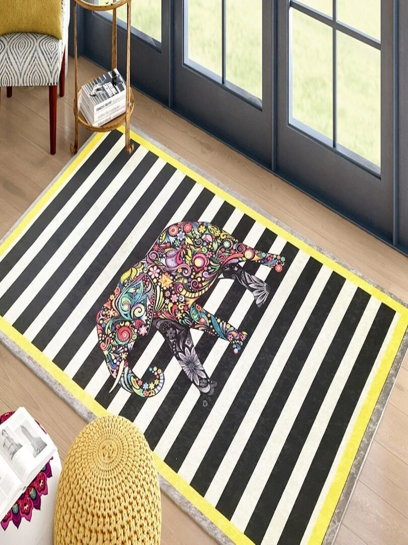 Tapis Gan Jaune Jaune