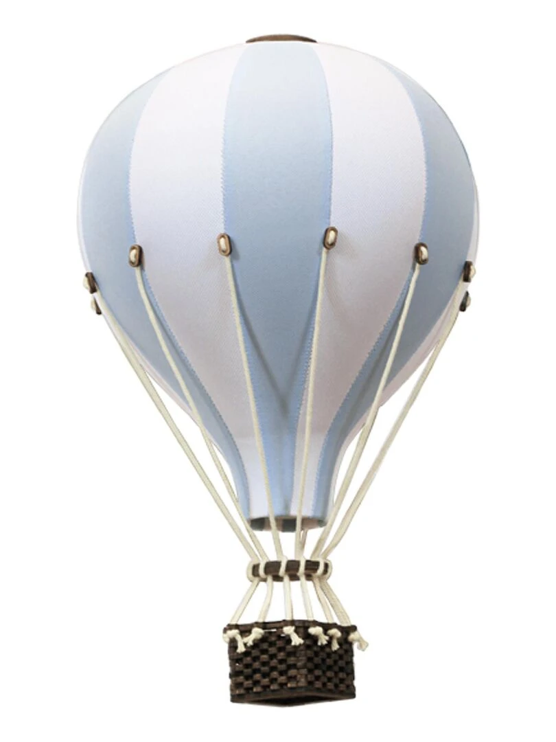 Montgolfière décorative Bleu clair Bleu
