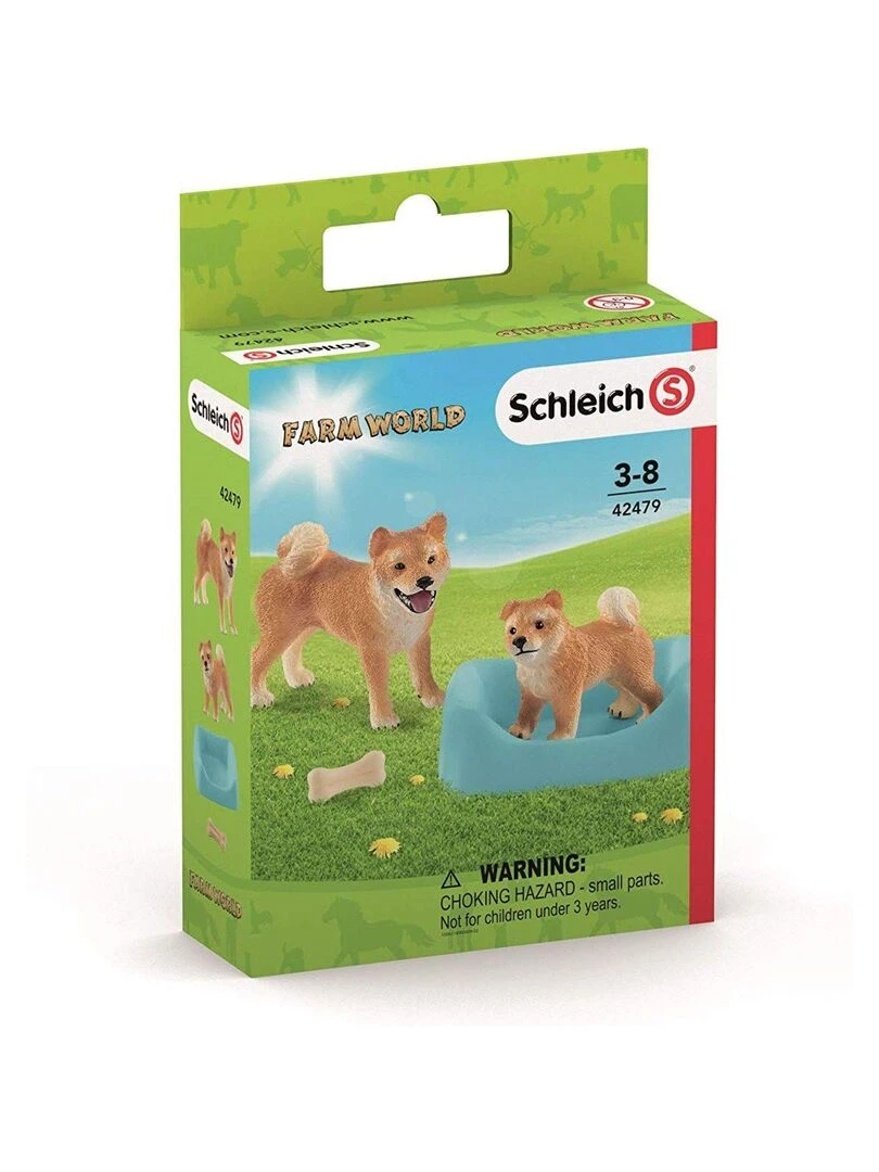 Farm World Mère et chiot Shiba Inu N/A