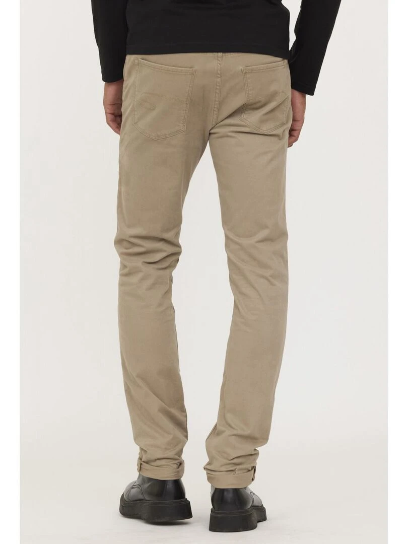 Lee Cooper   Pantalon coton straight LC126ZP   Taupe