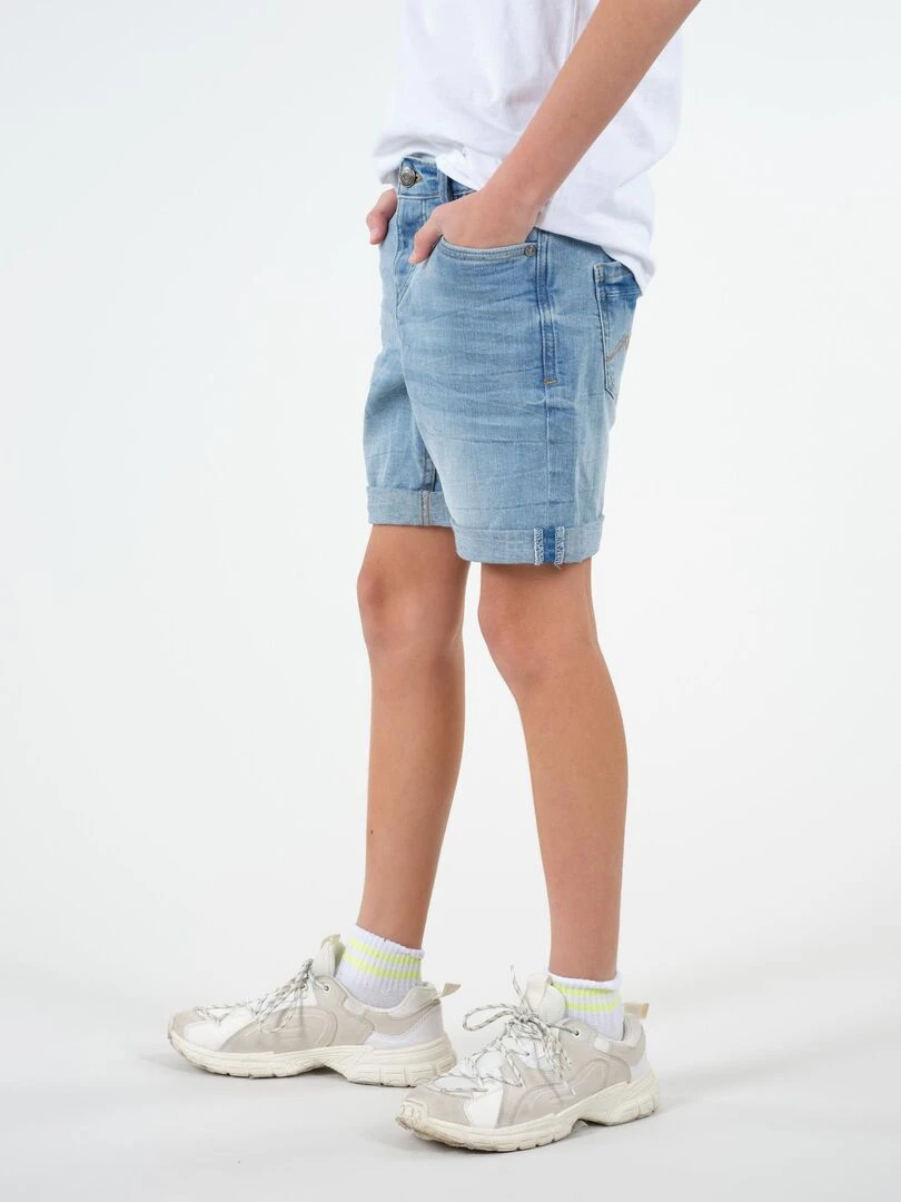 Short en jean 'Deeluxe' Bleu ciel