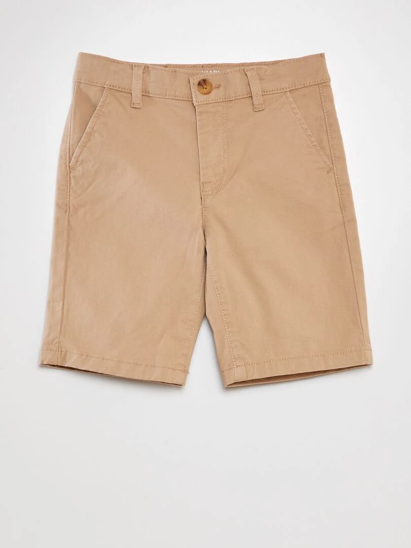 Short chino BEIGE