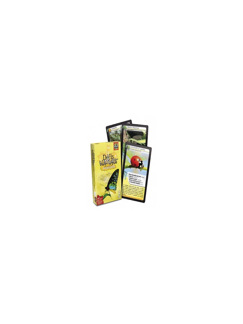 Defis Nature Insectes Le Jeu De Cartes N/A