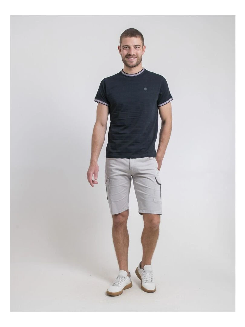 T shirt col rond NOPILIAS   Bleu marine