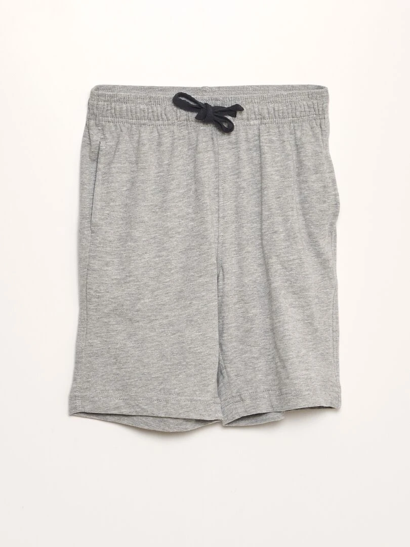 Lot de 2 shorts unis Noir