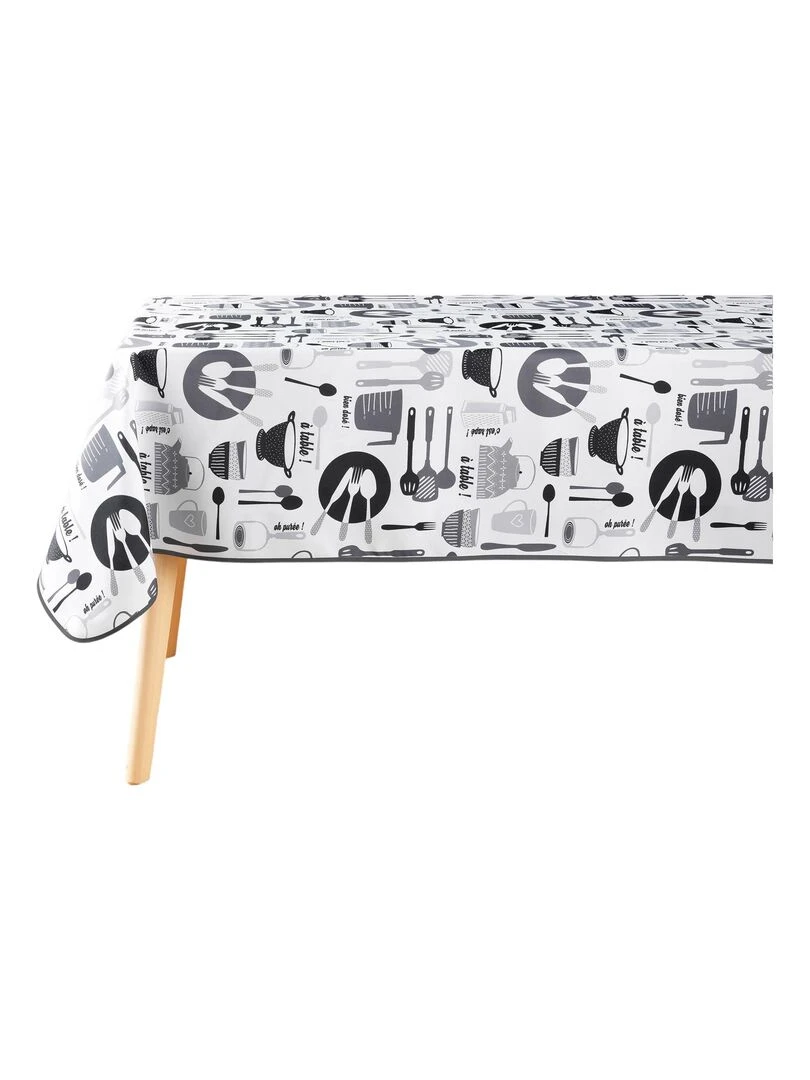 Nappe 150 x 240 cm Kitchen Blanc