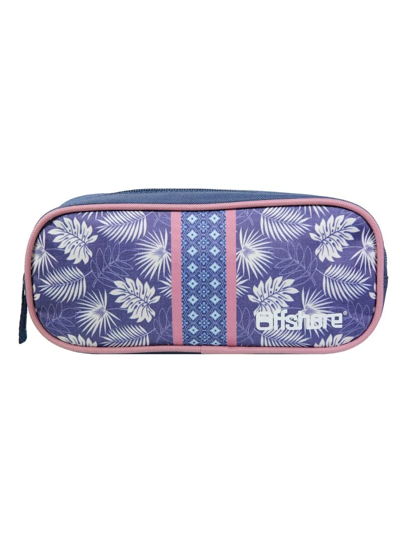 BAGTROTTER Trousse scolaire rectangulaire Offshore Bleu Bleu