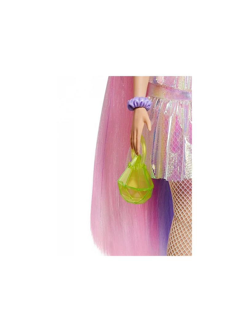 Barbie Extra Bonnet Vert Et Ses Accessoires   N/A