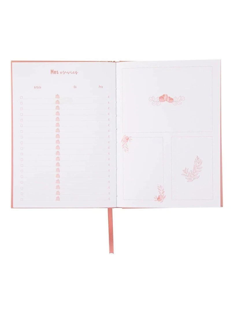 Carnet Wishlist   La liste de mes envies   N/A