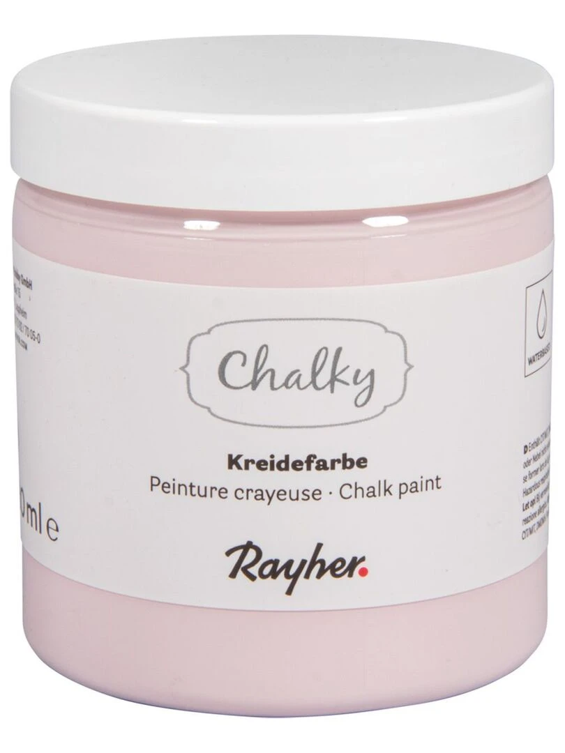 Peinture Craie Rose poudré Chalky Finish 230 ml N/A