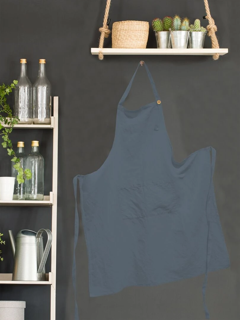 GRAND TABLIER ORGANIC BLEU MINERAL Bleu canard