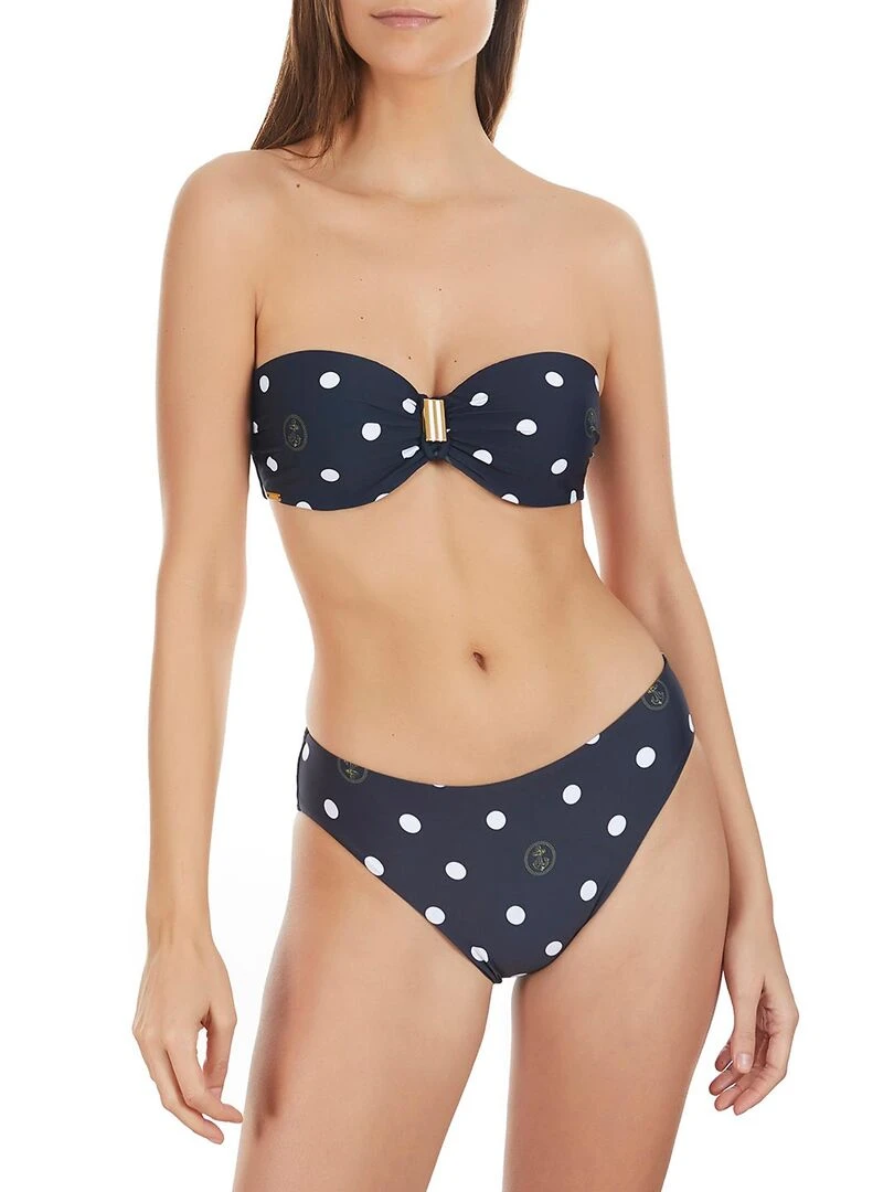 Bas maillot de bain bikini Lunares marine   Bleu marine