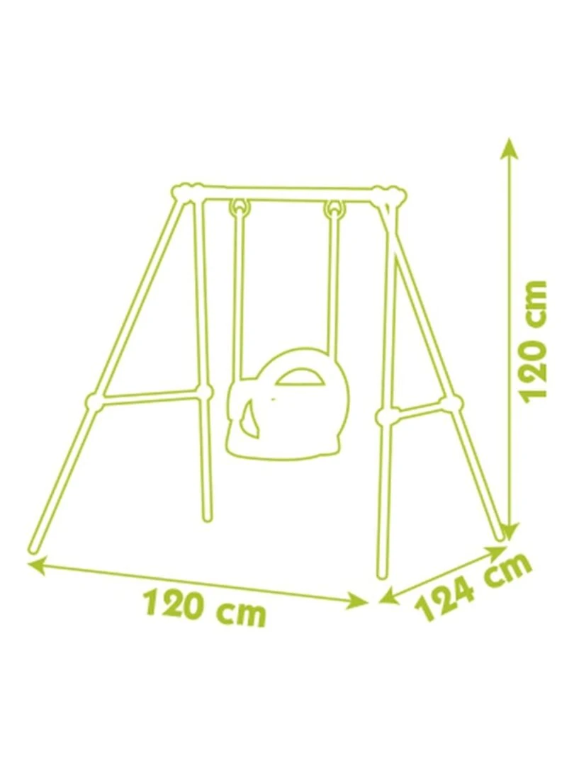 Balançoire en métal Baby Swing   N/A