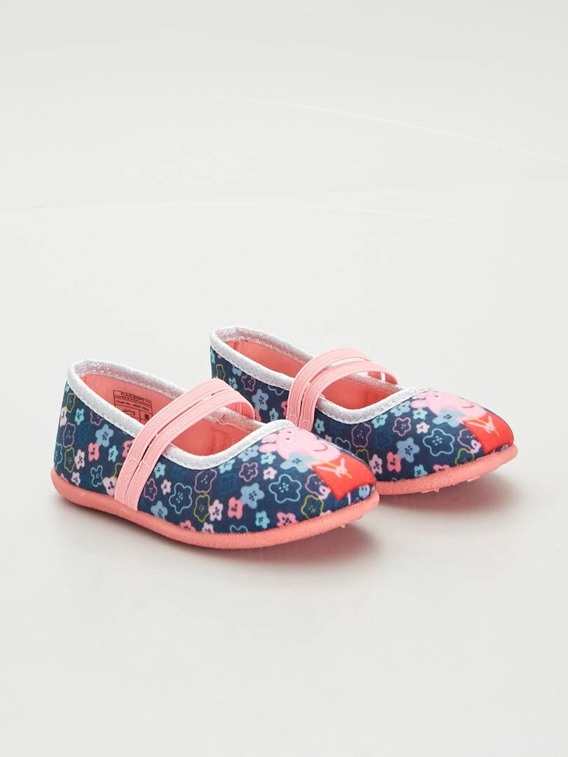 Chaussons ballerines 'Peppa Pig' Rose