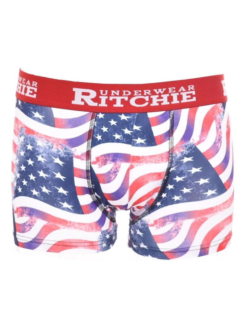 Boxer motifs REDMOND BOY Rouge