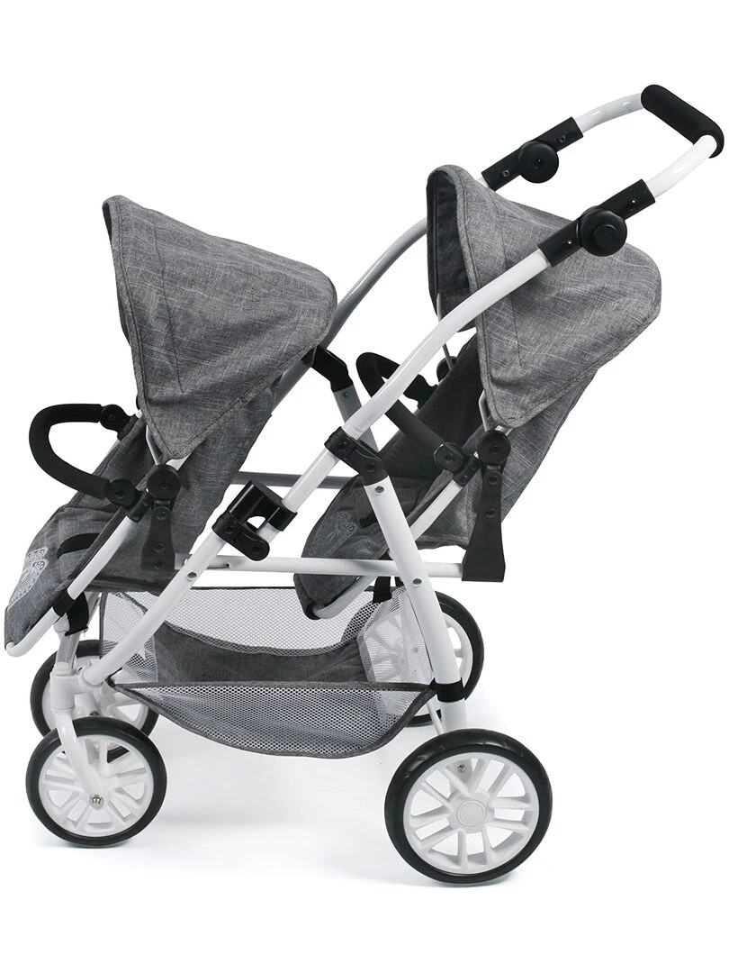 Le buggy Twinny pour poupées Anthracite N/A