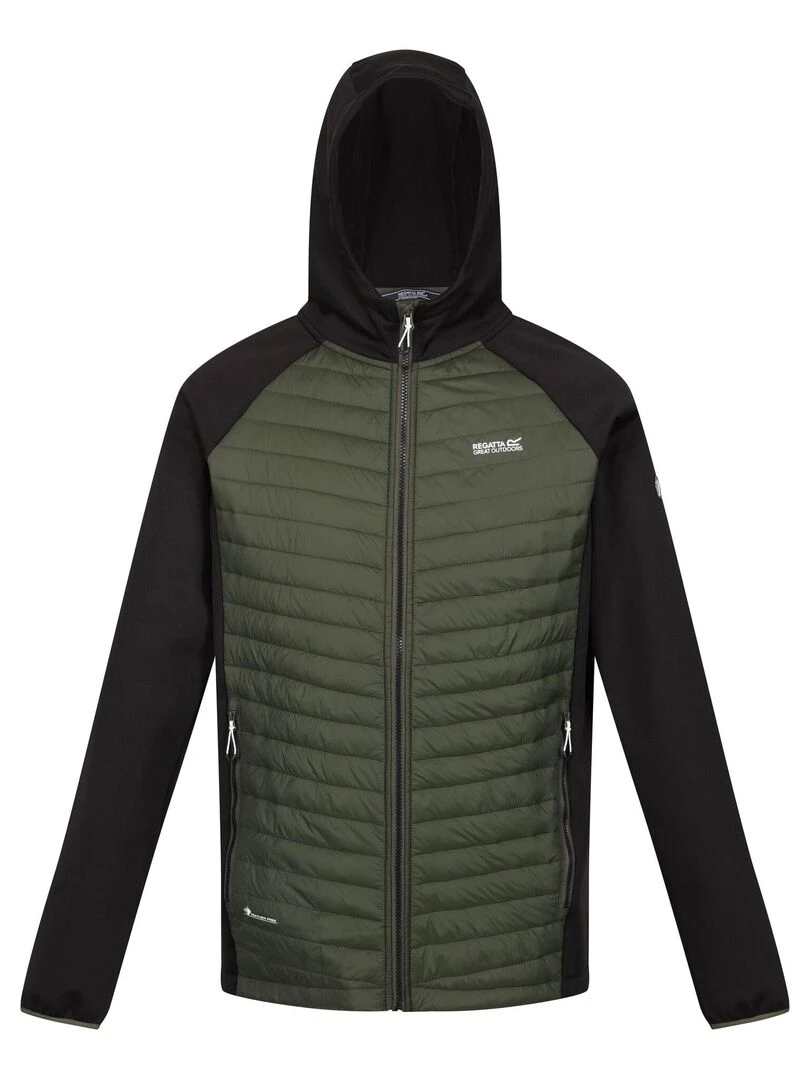 Regatta Veste matelassée ANDRESON HYBRID Noir Kaki
