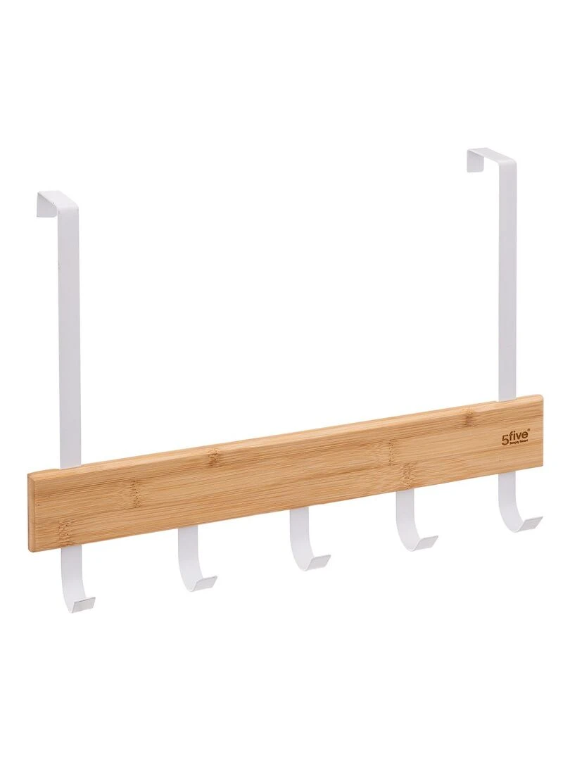 Porte serviette pour porte Natureo blanc Blanc
