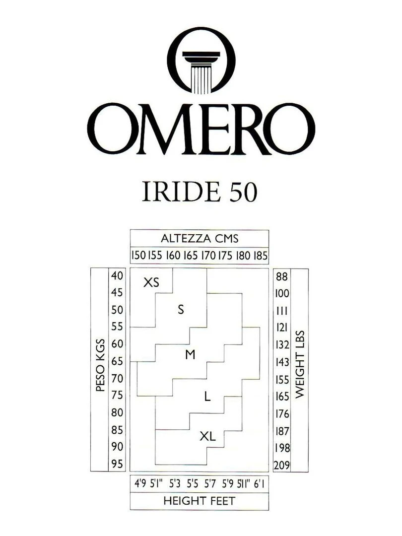 Iride 50den opaque collant 3D   Bleu