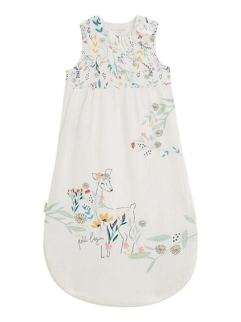 Gigoteuse d'été en gaze de coton Jardin Poétique Ecru