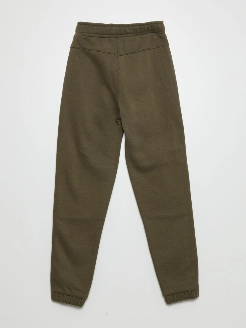 Pantalon jogging en molleton Coupe + ajustée Kaki