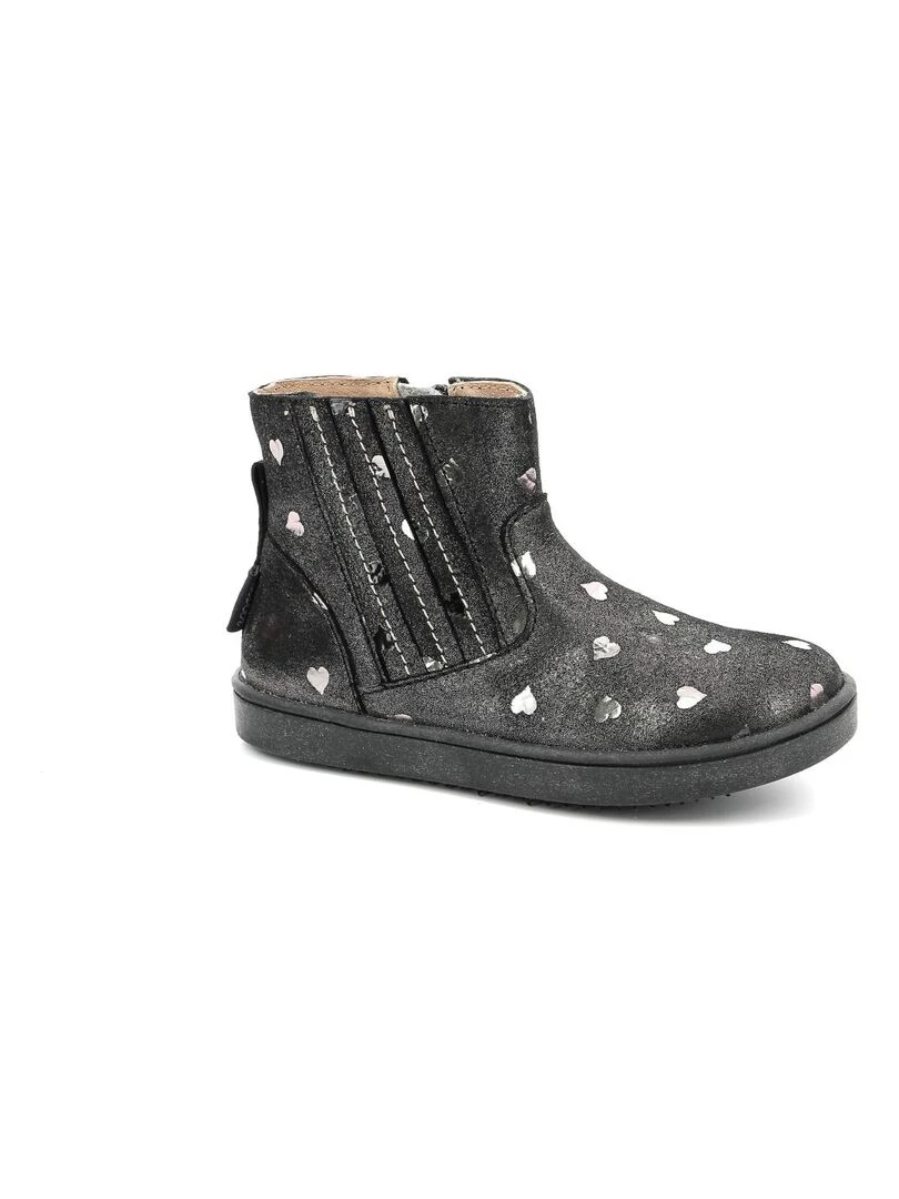 Boots Cuir Welsea Noir