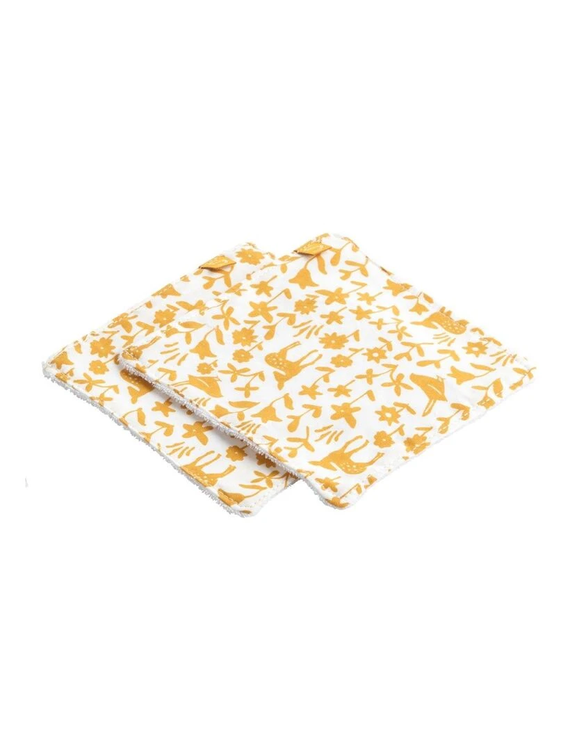 Trousse de toilette + 6 carrés éponge Promenons nous   Gris