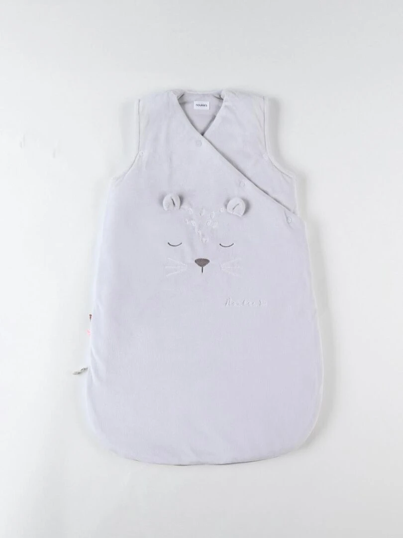 Gigoteuse 70 cm Kendi en Veloudoux Gris
